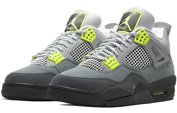 Alternative view of Air Jordan 4 Retro SE ‘Neon 95’ CT5342-007