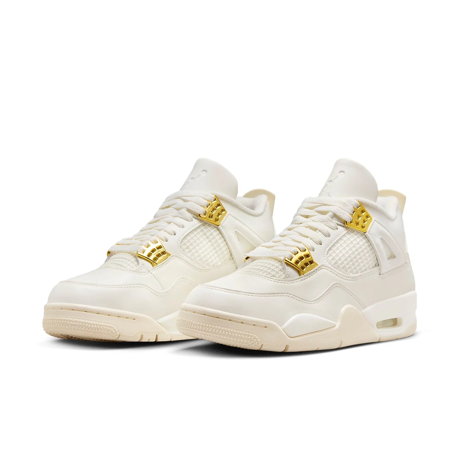 (WMNS) Air Jordan 4 Retro ‘Metallic Gold’ AQ9129-170