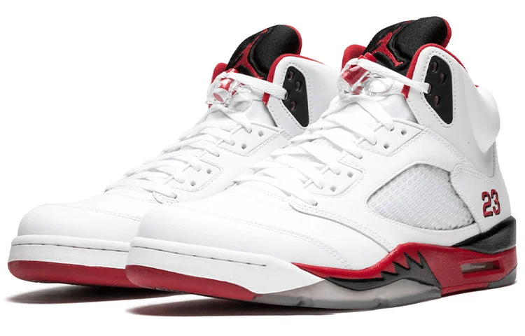 Alternative view of Air Jordan 5 Retro ‘Fire Red’ 2013 136027-120