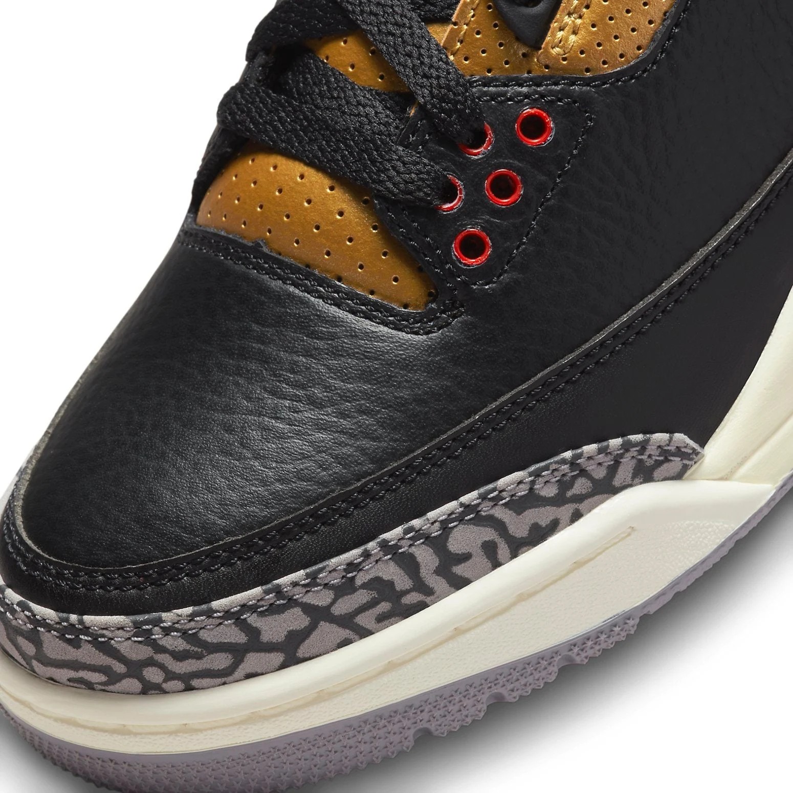 (WMNS) Air Jordan 3 Retro ‘Black Gold’ CK9246-067 - 图片 4