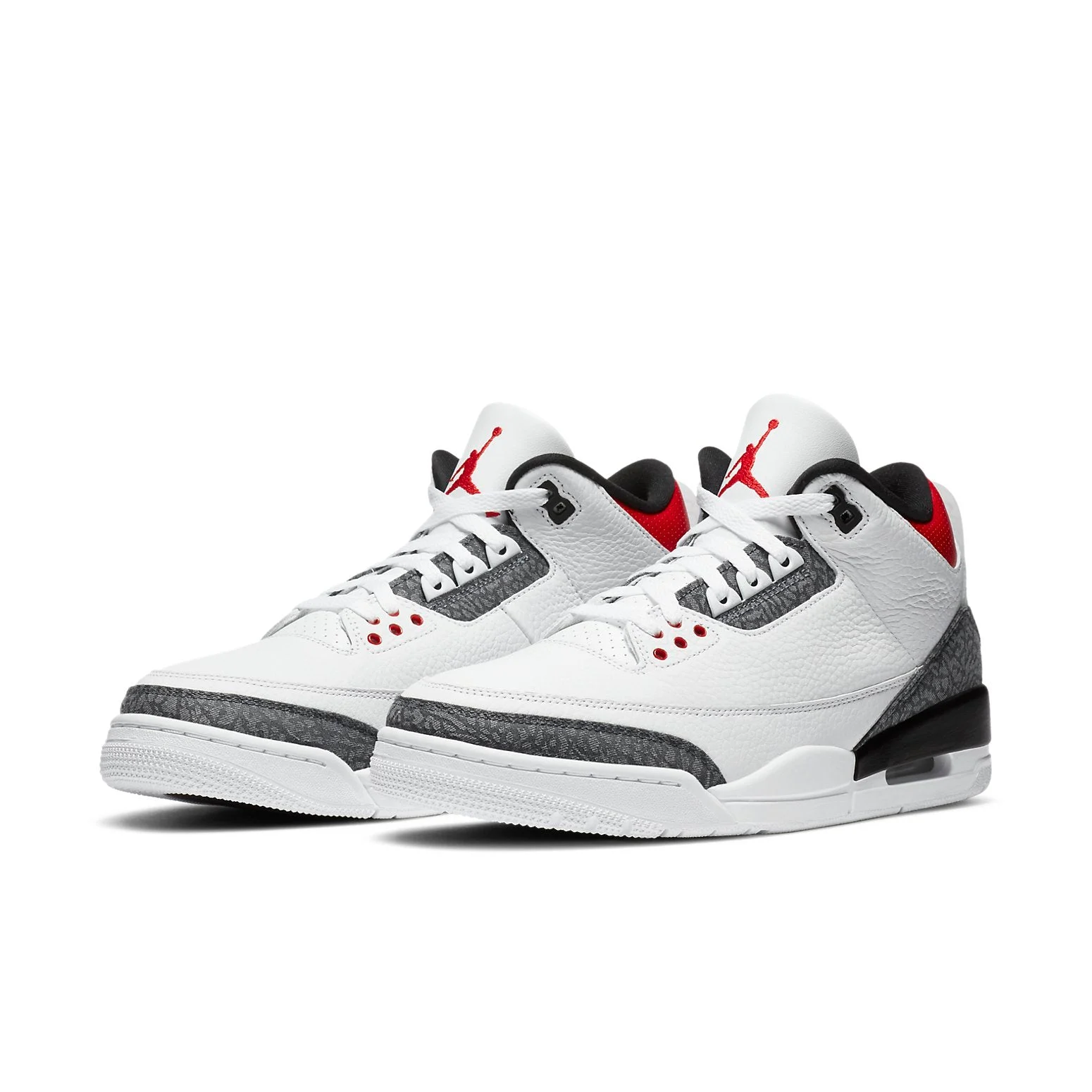 Alternative view of Air Jordan 3 SE-T ‘Fire Red’ Japan Exclusive CZ6433-100