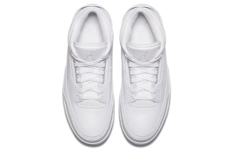 Air Jordan 3 Retro ‘Triple White’ 136064-111 - 图片 3
