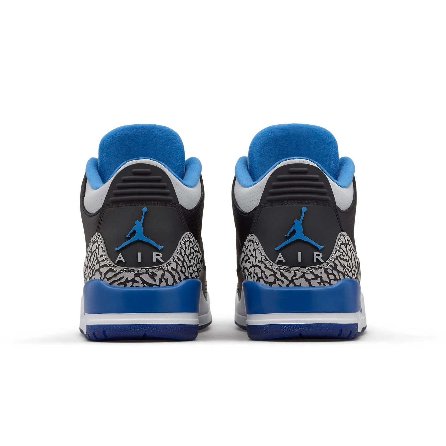 Alternative view of Air Jordan 3 Retro ‘Sport Blue’ 136064-007