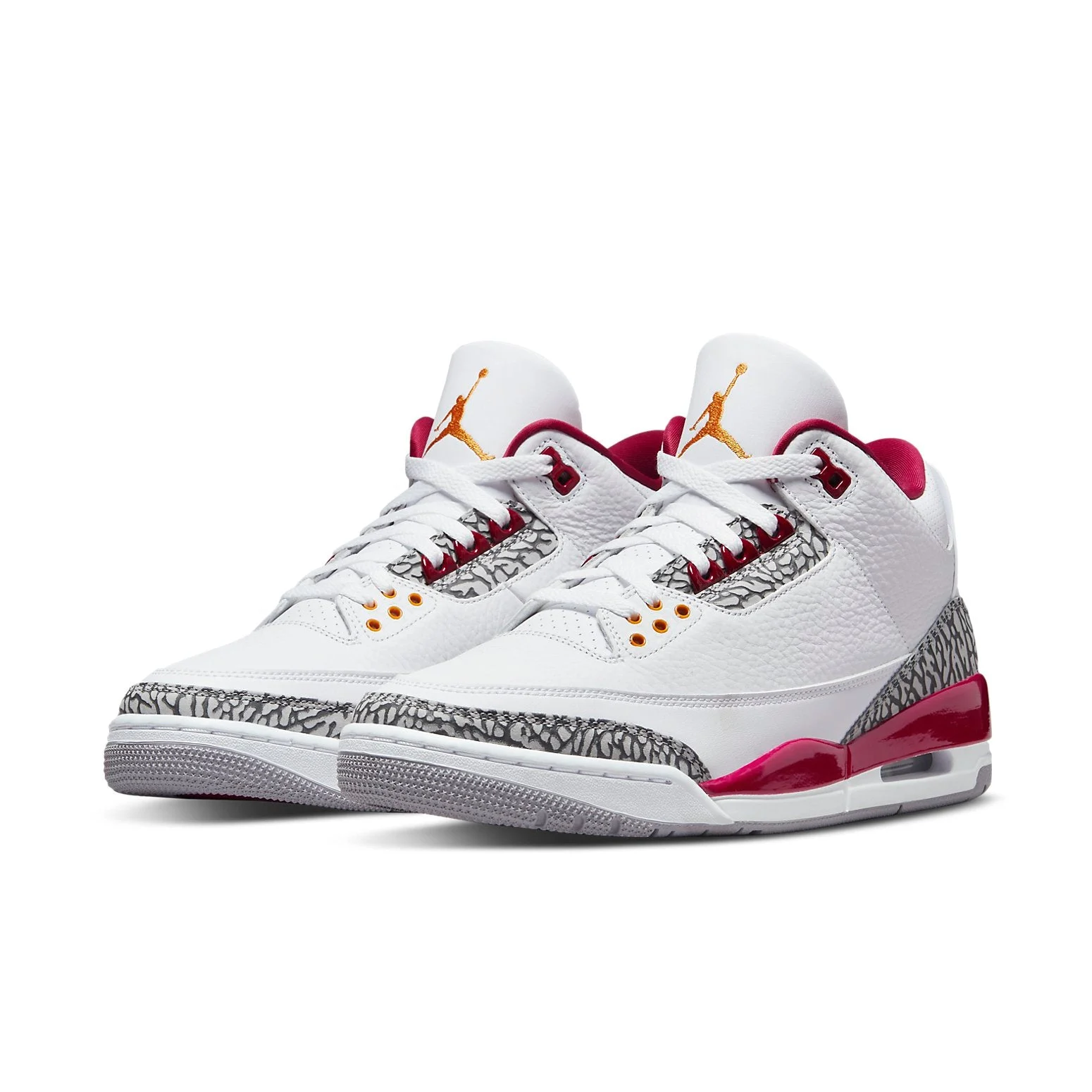 Alternative view of Air Jordan 3 Retro ‘Cardinal Red’ CT8532-126