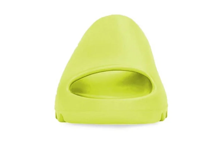 Alternative view of adidas Yeezy Slide ‘Glow Green’ GX6138