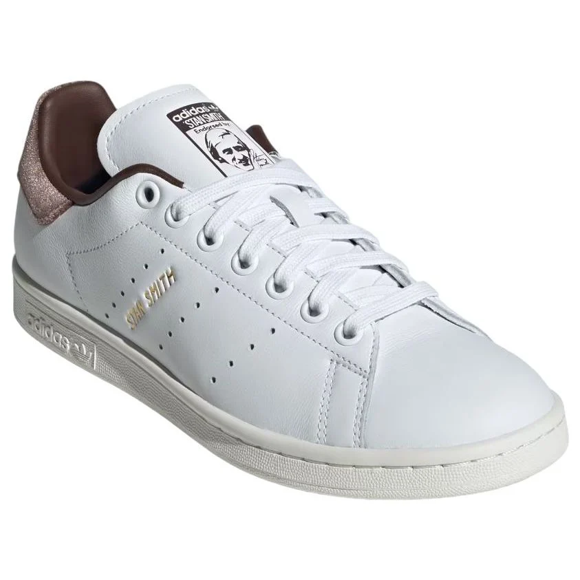 Alternative view of (WMNS) adidas Stan Smith ‘White Gold Metallic Brown’ IF7003