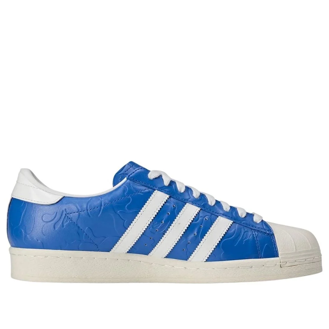 adidas x A Bathing Ape Superstar Vintage ‘Blue White’ JR2702
