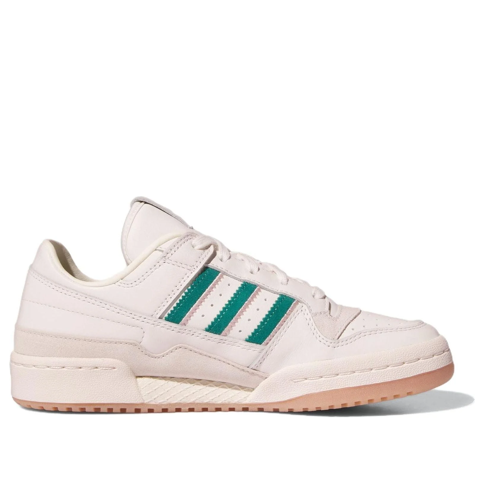 (WMNS) adidas originals Forum Low CL ‘Active Green Sandy Pink’ IF7220