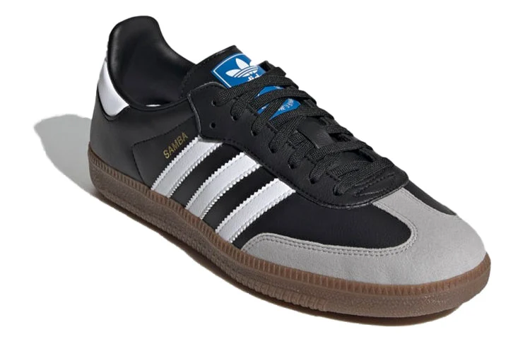 Alternative view of adidas Samba Vegan Shoes ‘Black White Brown’ H01878
