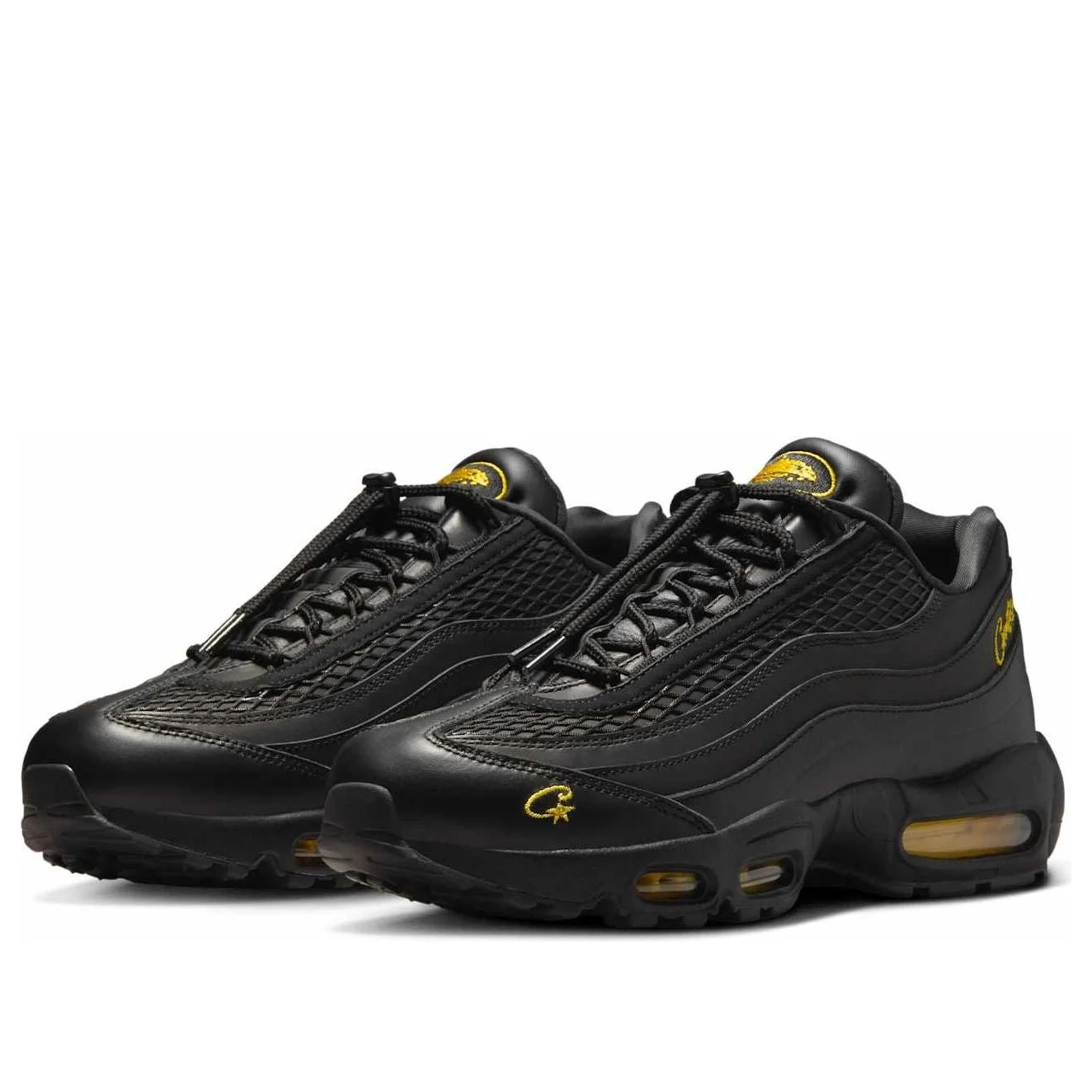 Alternative view of Nike x Corteiz Air Max 95 ‘Honey Black’ FB2709-003