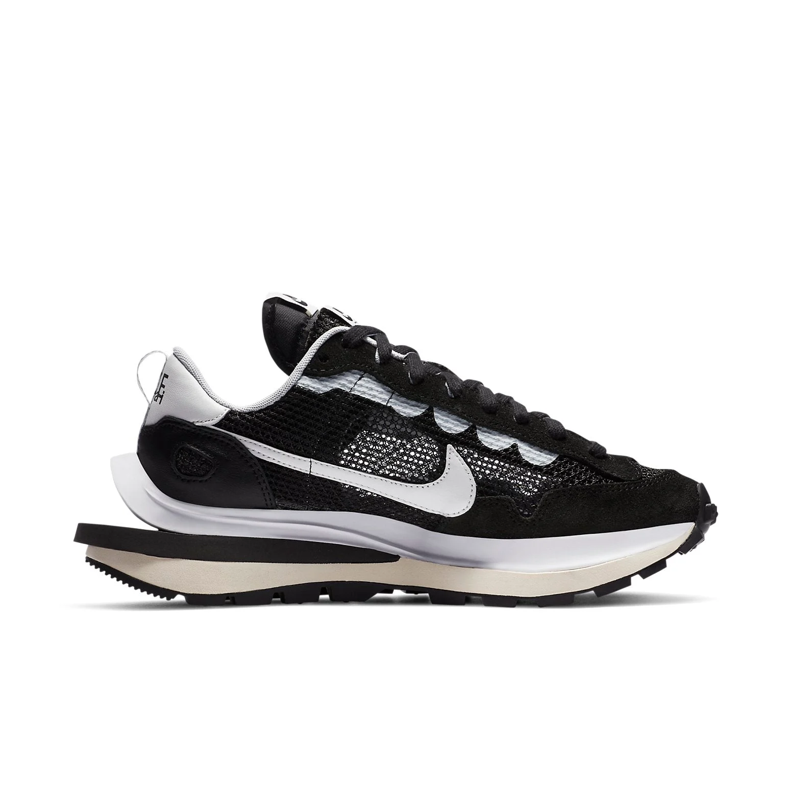 Alternative view of Nike x sacai VaporWaffle ‘Black White’ CV1363-001