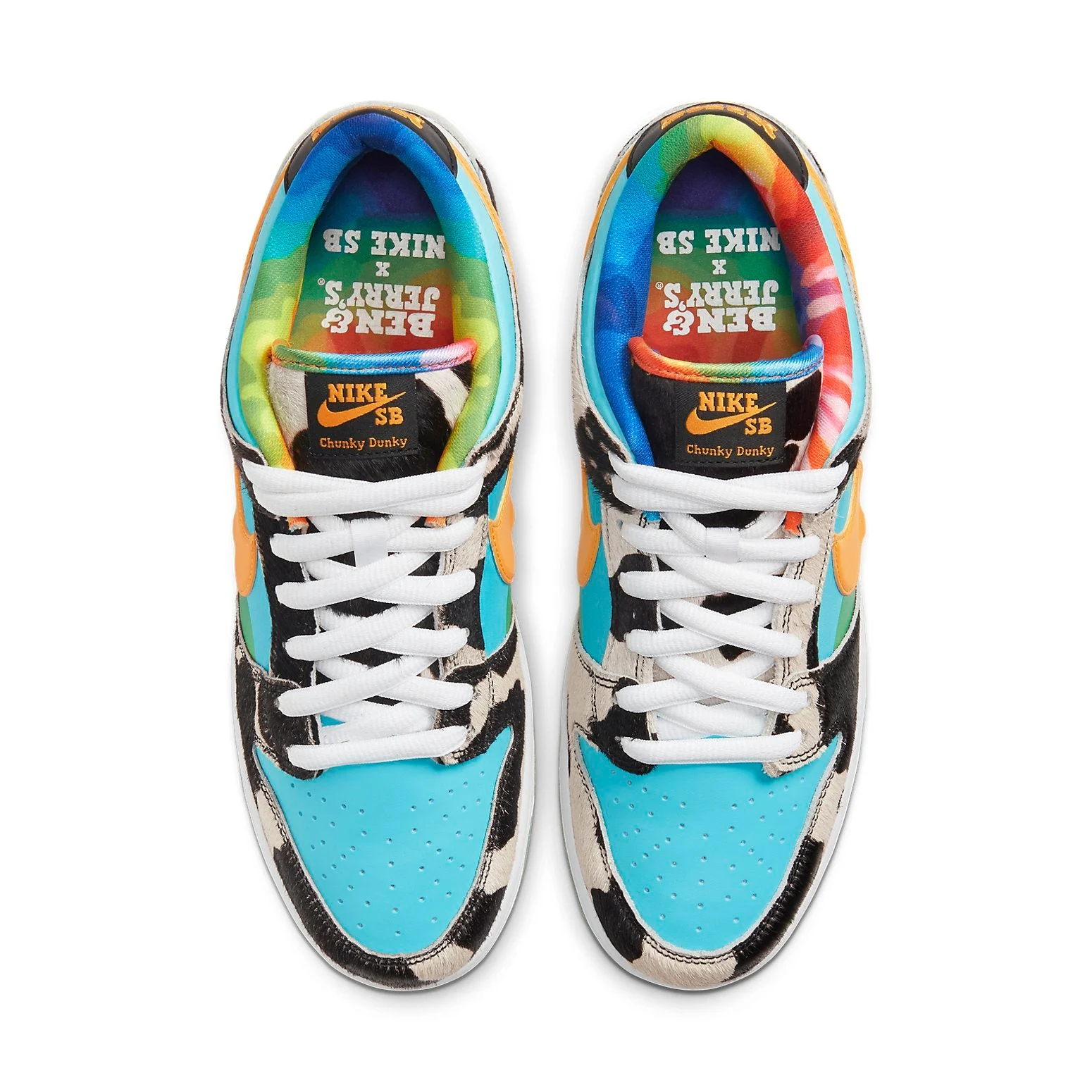 Nike x Ben & Jerry’s SB Dunk Low ‘Chunky Dunky’ CU3244-100 - 图片 3