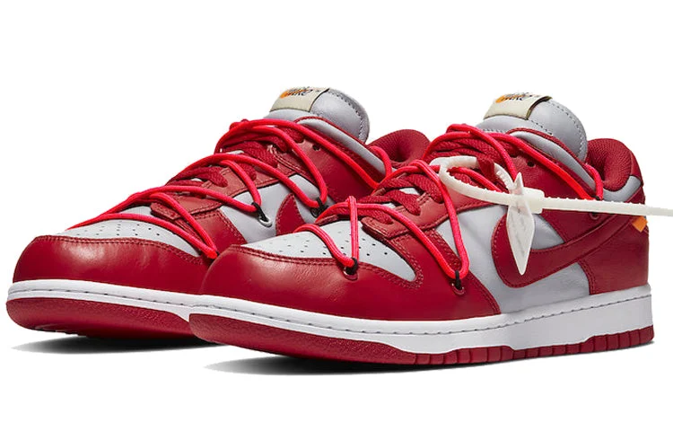 Alternative view of Nike x Off-White Dunk Low ‘University Red’ CT0856-600