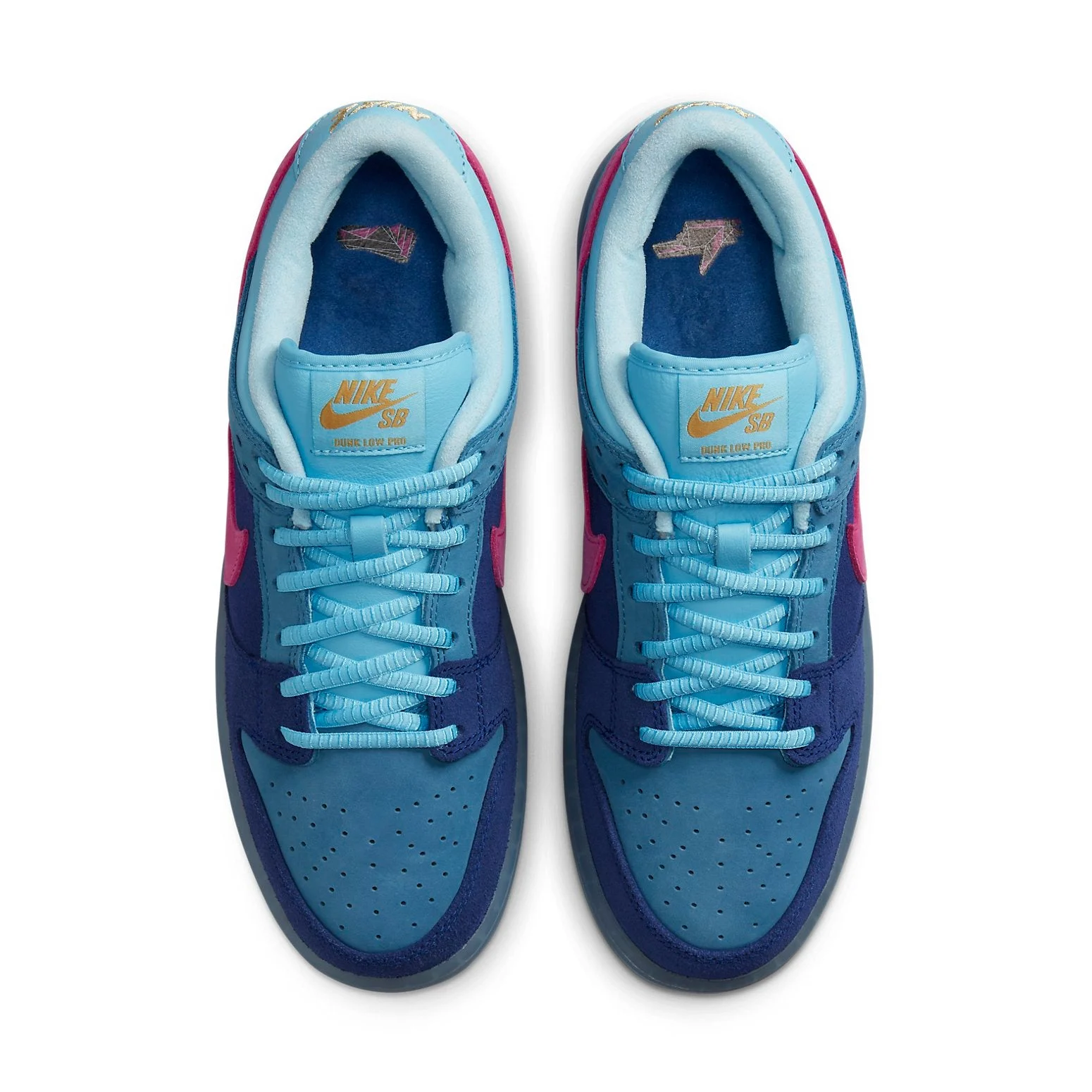 Alternative view of Nike SB Dunk Low ‘Run The Jewels Deep Royal Blue’ DO9404-400