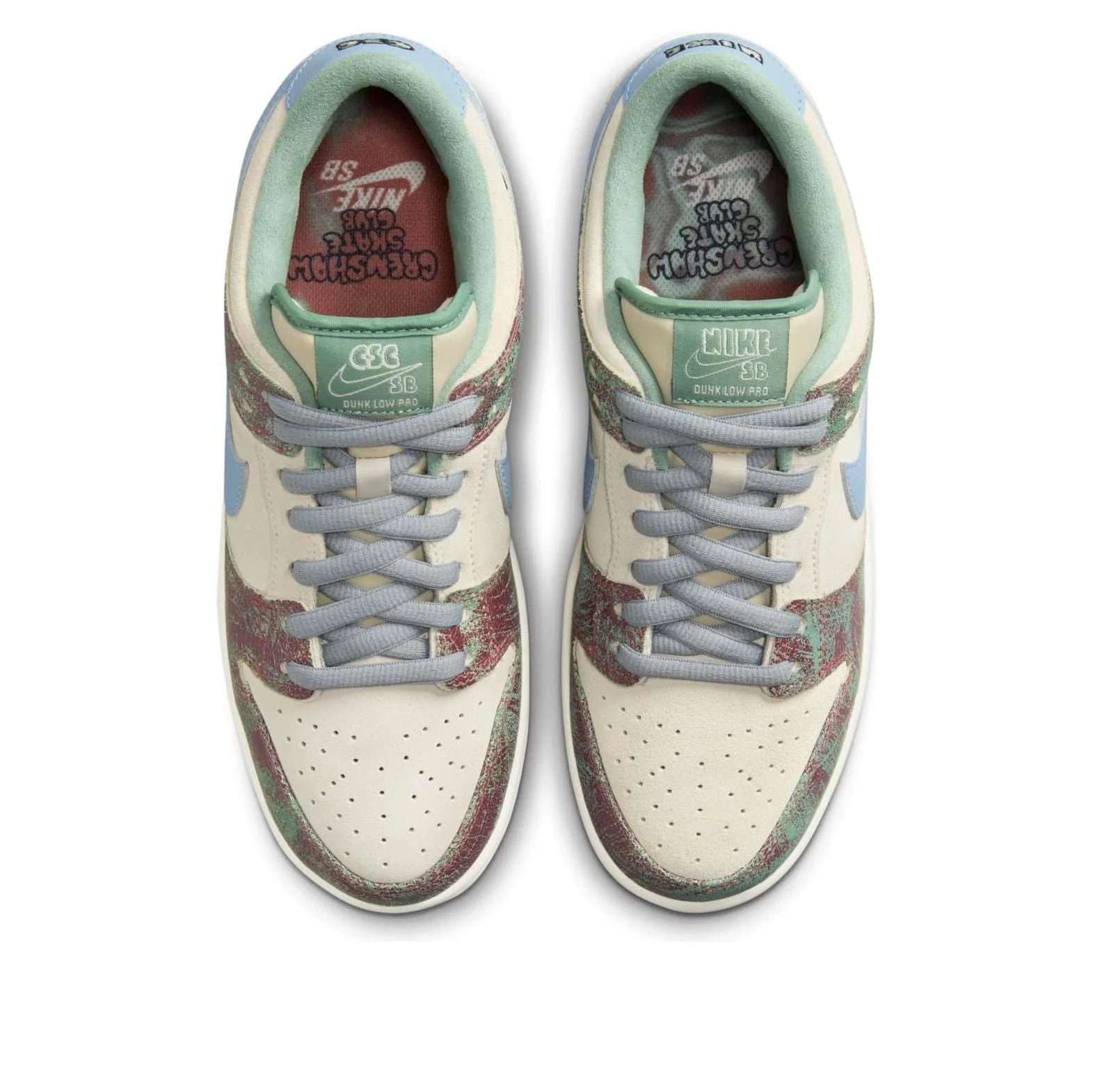 Alternative view of Nike SB Dunk Low ‘Crenshaw Skate Club’ FN4193-100