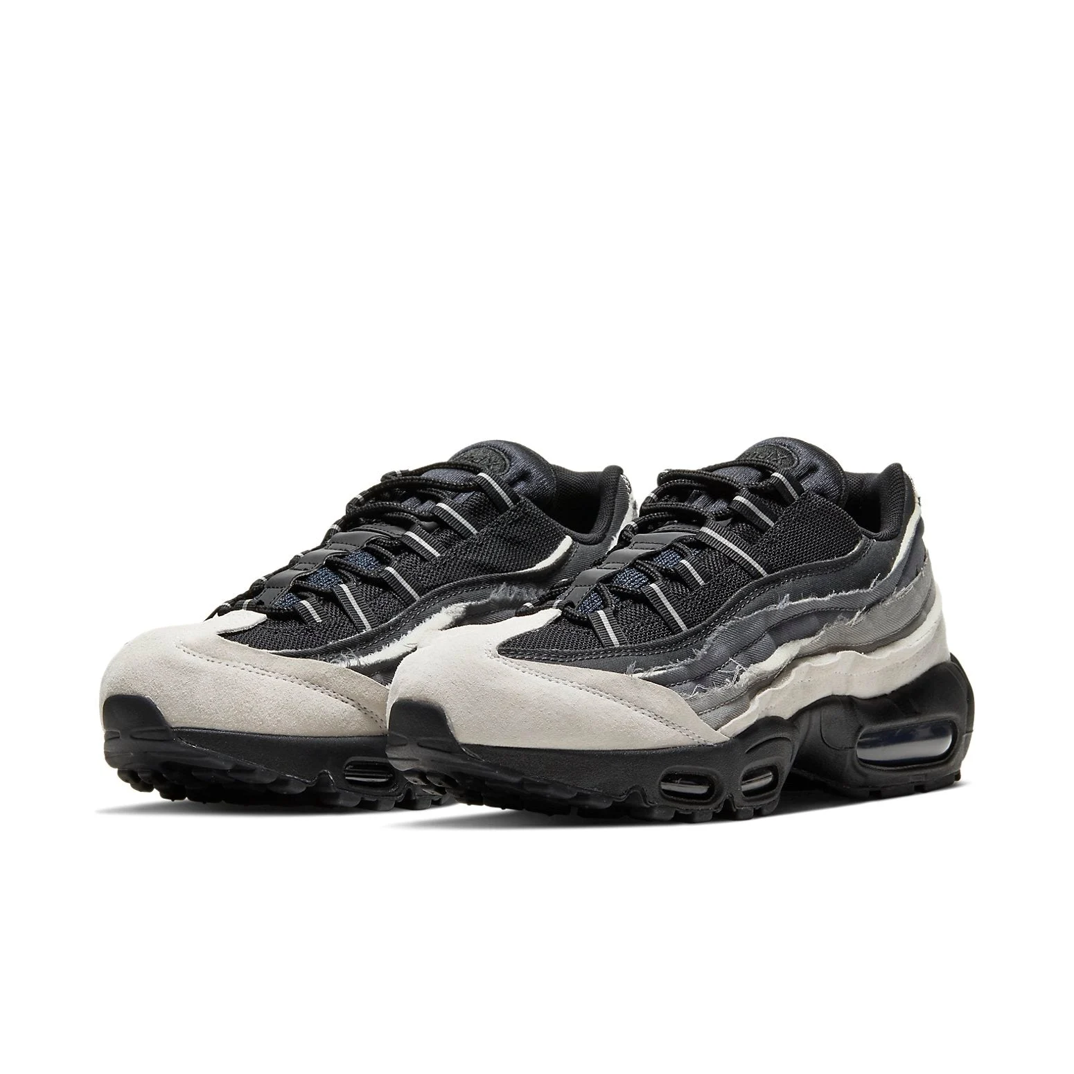 Alternative view of Nike x COMME des GARCONS Air Max 95 ‘Grey’ CU8406-101