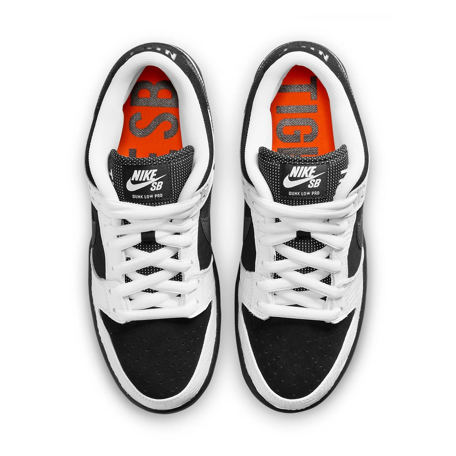 Alternative view of Nike x TIGHTBOOTH SB Dunk Low ‘White Black’ FD2629-100