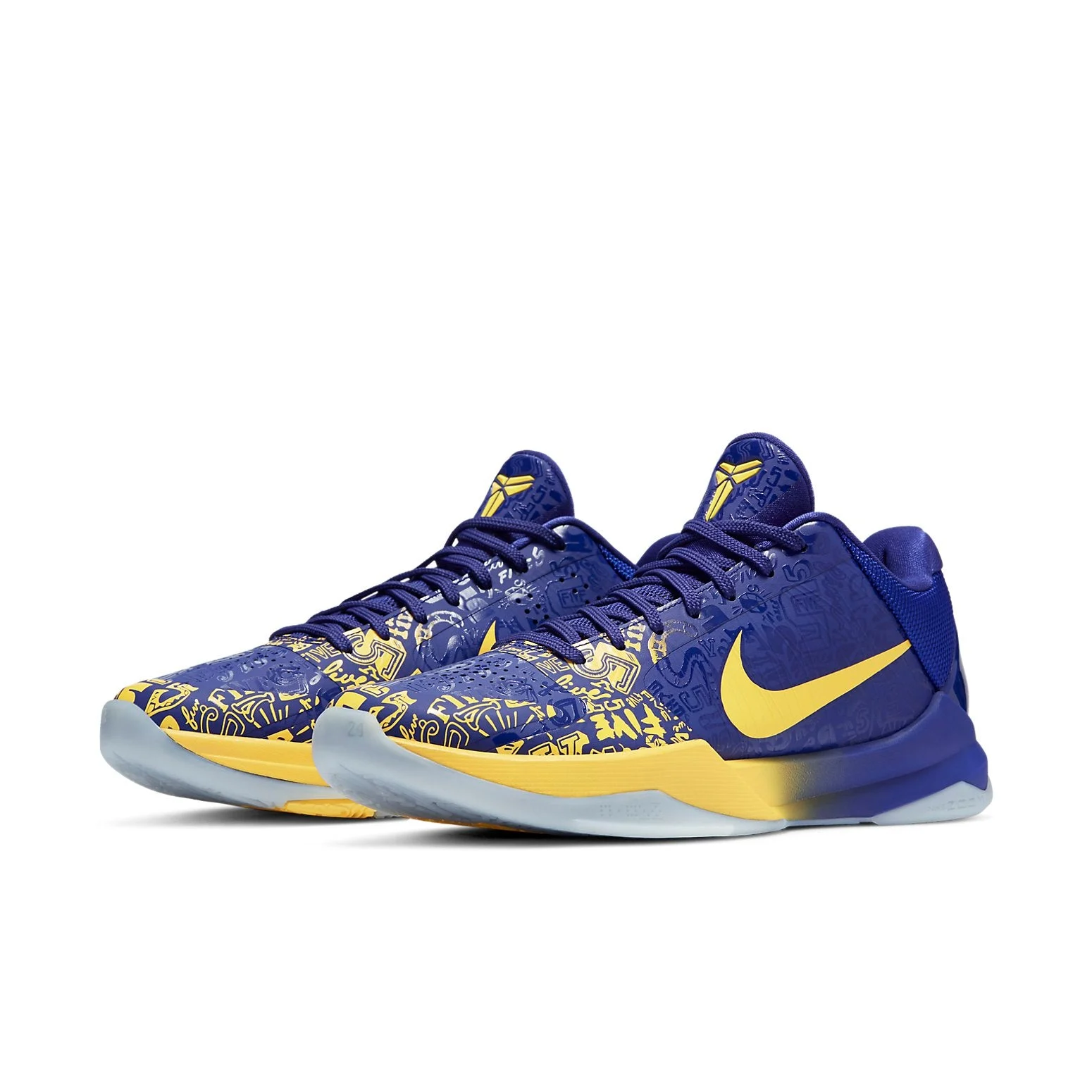 Alternative view of Nike Zoom Kobe 5 Protro ‘5 Rings’ CD4991-400