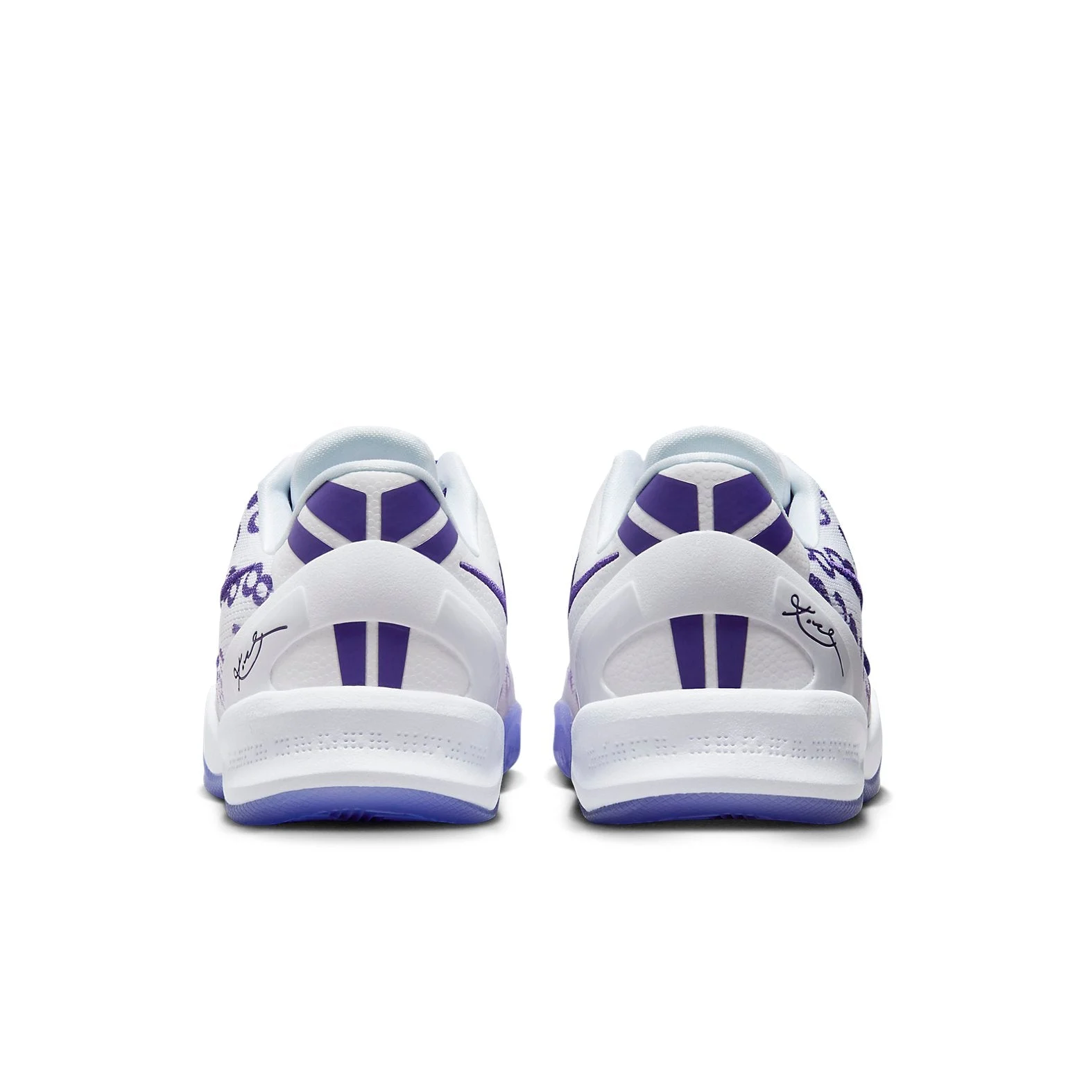 (GS) Nike Kobe 8 Protro ‘White Court Purple’ FN0266-101 - 图片 4