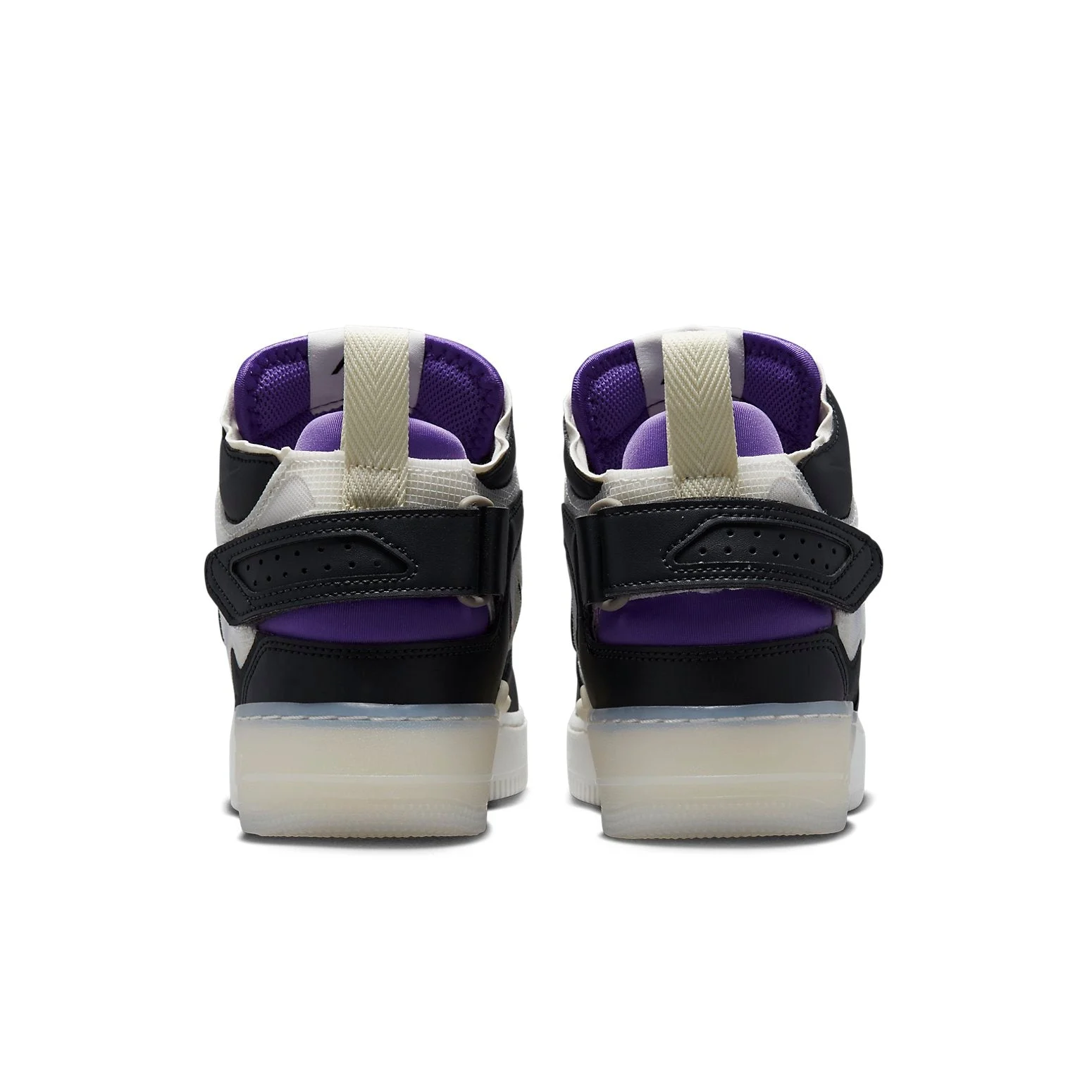 Nike Air Force 1 Mid React ‘Off Noir Action Grape’ DQ1872-001 - 图片 4