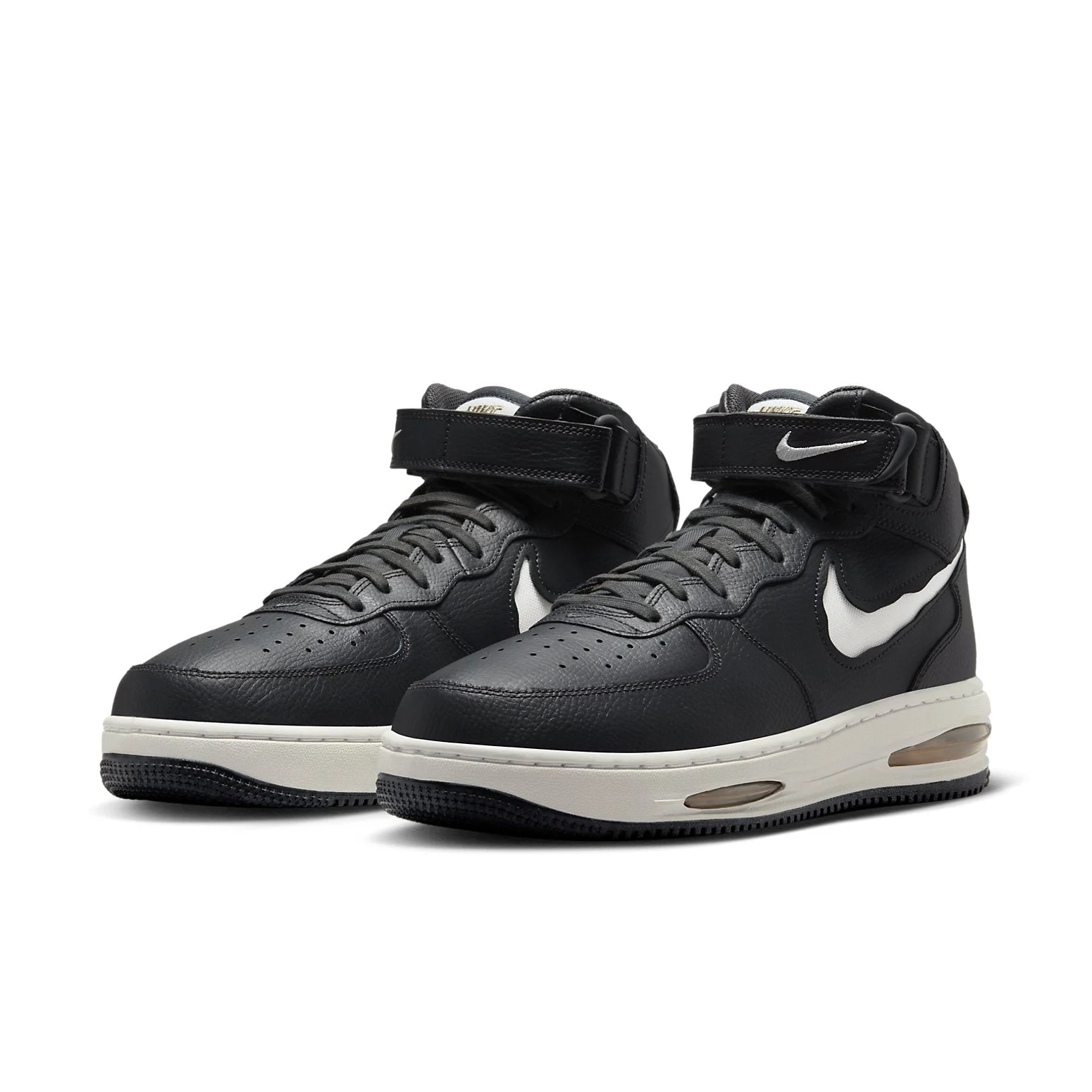 Alternative view of Nike Air Force 1 Mid Evo Remastered ‘Black White’ FB1374-001