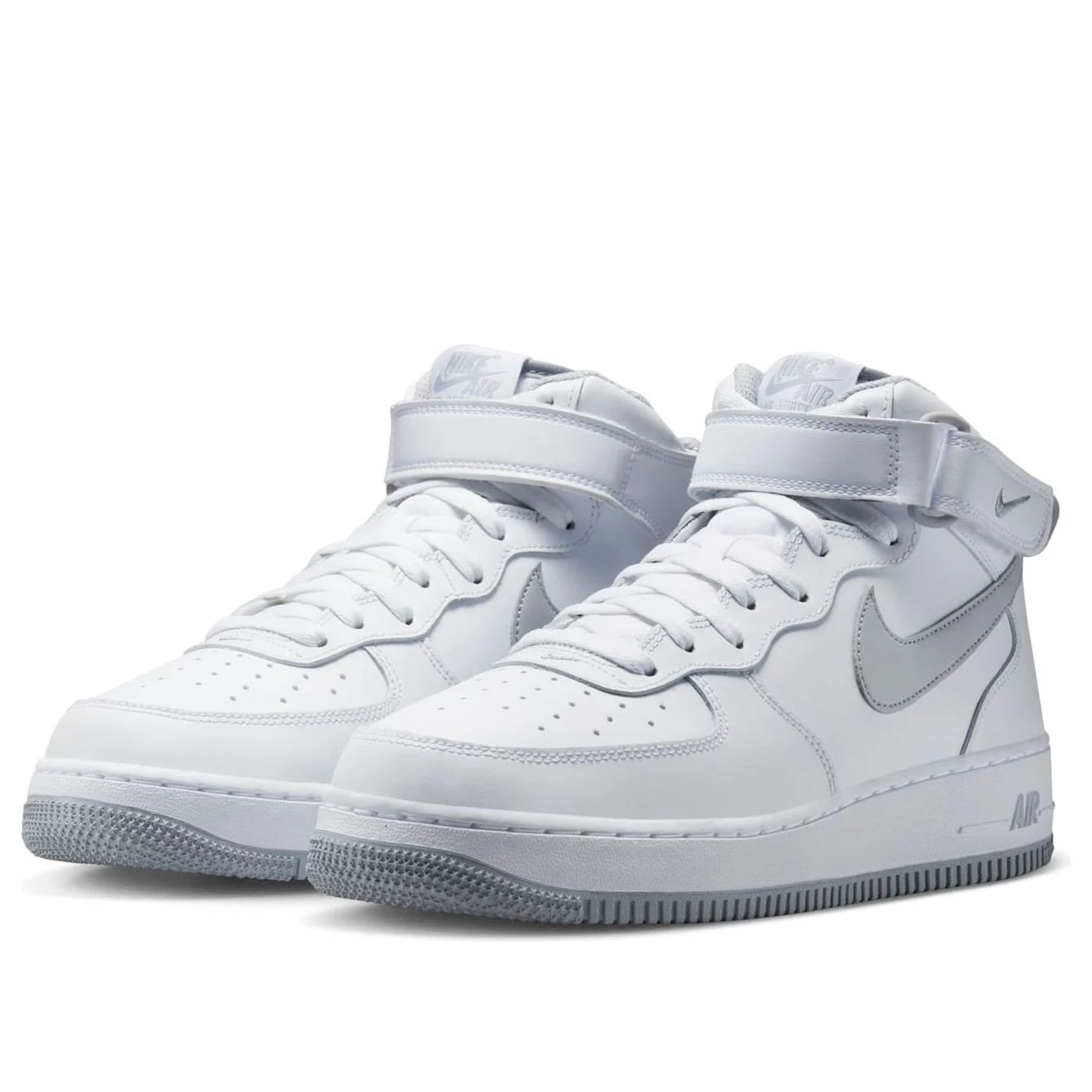 Alternative view of Nike Air Force 1 Mid ’07 ‘White Wolf Grey’ DV0806-100