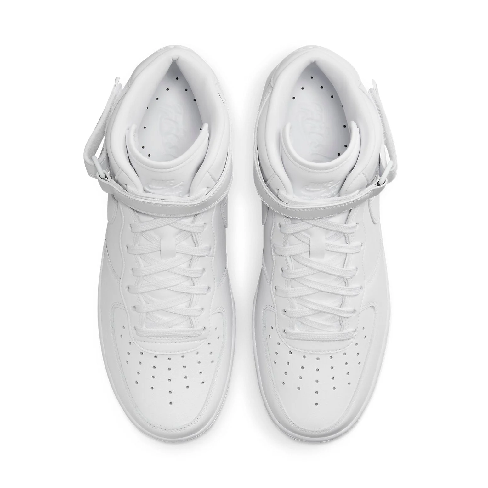 Alternative view of Nike Air Force 1 Mid ‘Fresh – Triple White’ DZ2525-100
