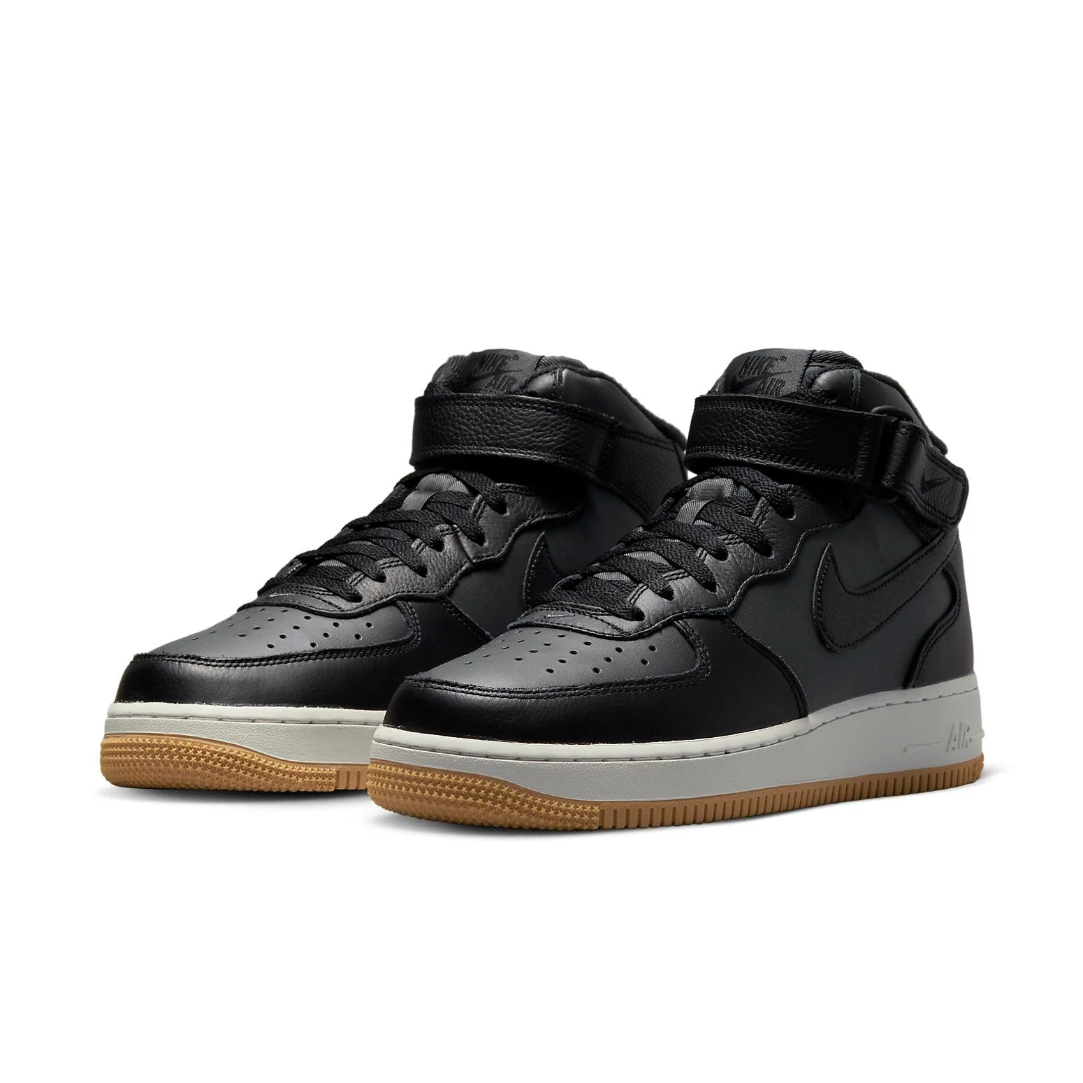 Alternative view of Nike Air Force 1 Mid ’07 LX ‘Anthracite Gum’ DV7585-001