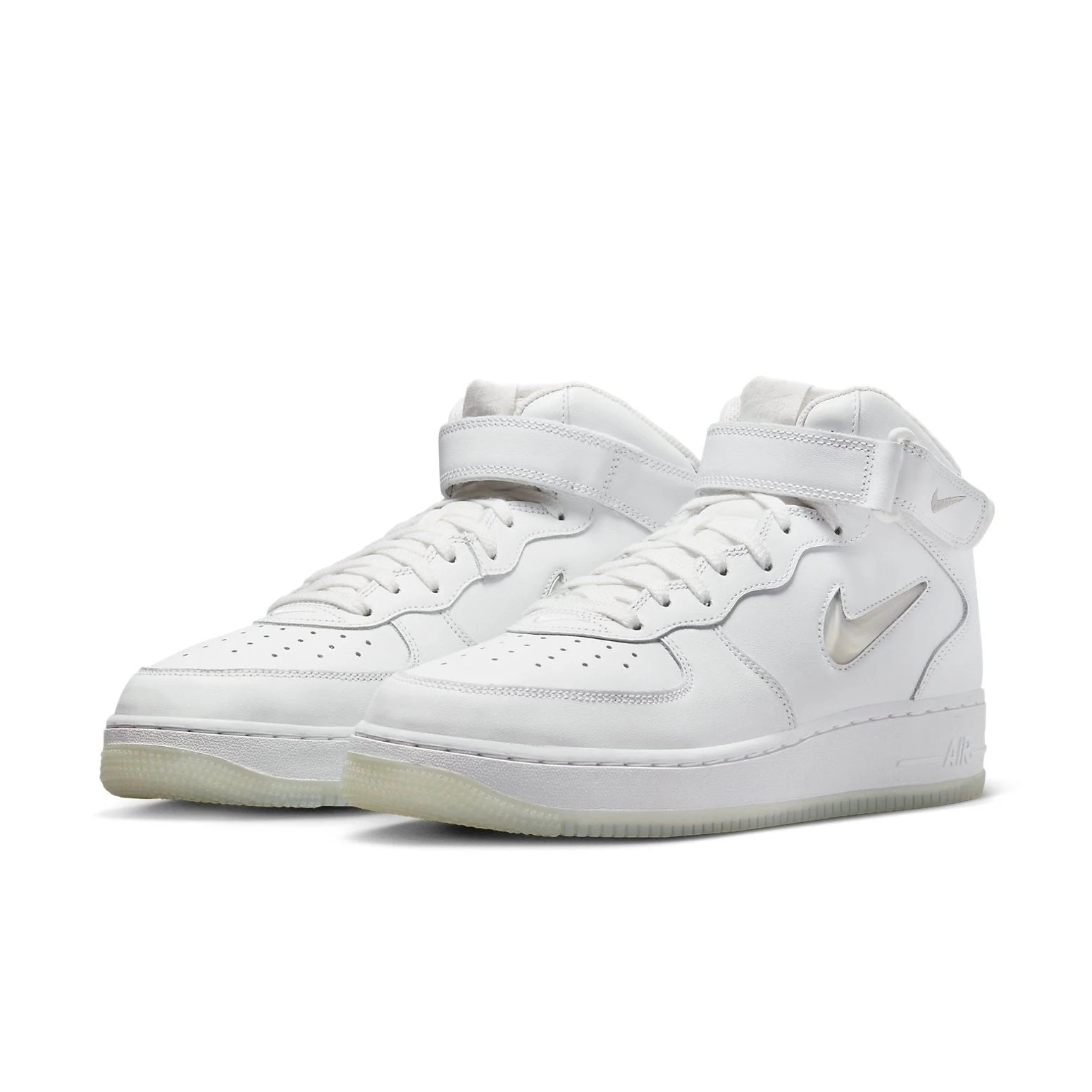 Alternative view of Nike Air Force 1 Mid ‘Color of the Month – Summit White’ DZ2672-101