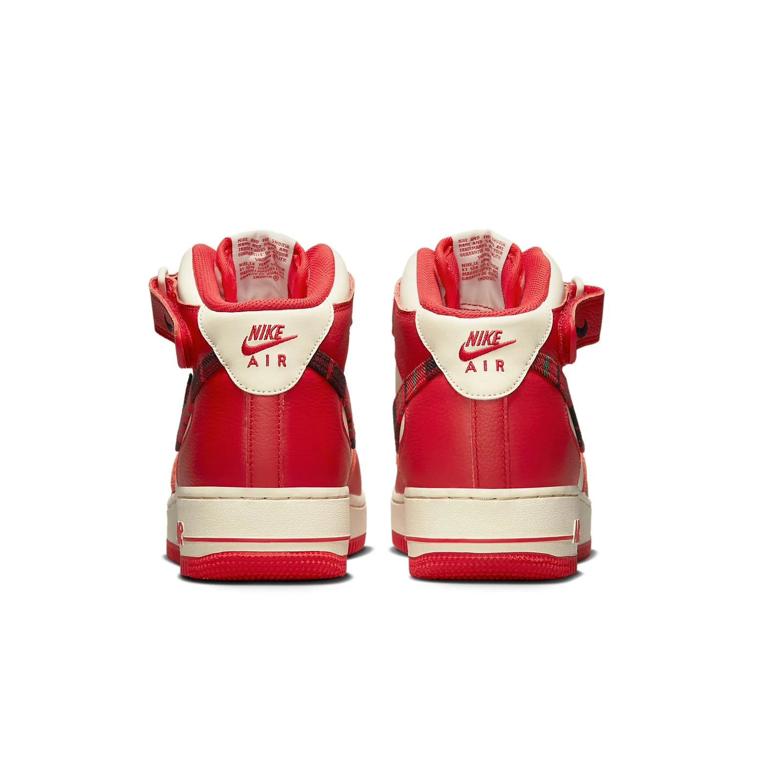 Nike Air Force 1 Mid ’07 LX ‘Red Plaid’ DV0792-101 - 图片 4