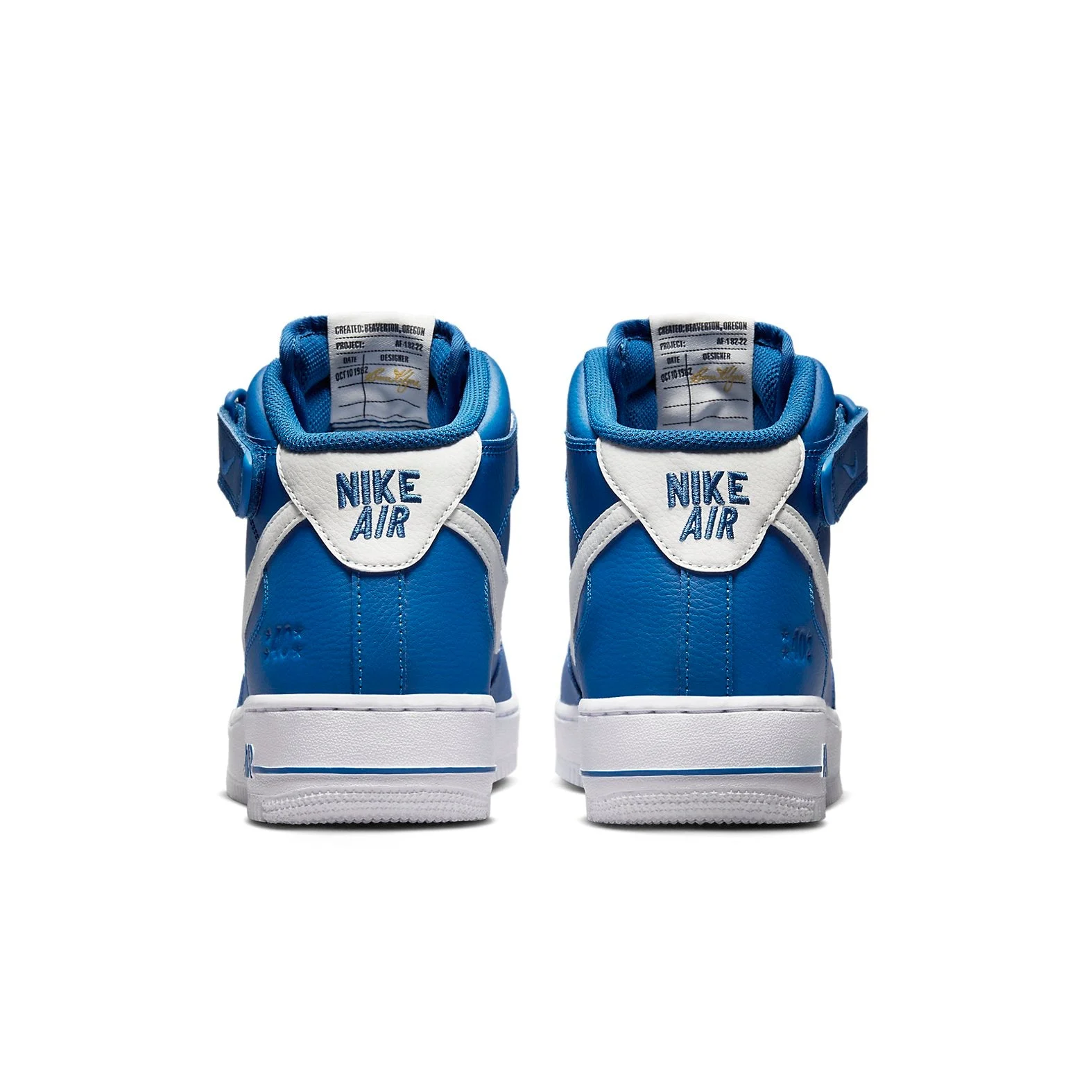 Nike Air Force 1 Mid ’07 LV8 ’40th Anniversary – Blue Jay’ DR9513-400 - 图片 4