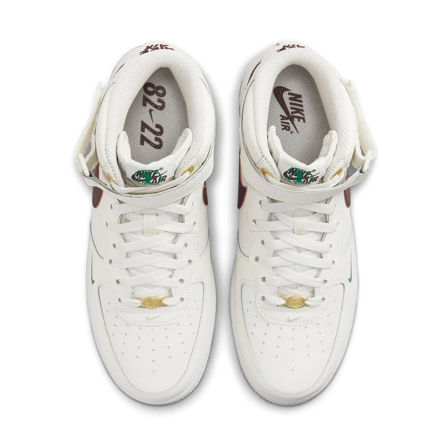 Nike Air Force 1 Mid ’07 LV8 ’40th Anniversary – Sail Brown Basalt’ DR9513-100 - 图片 3