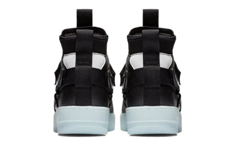 Nike Air Force 1 Mid Utility ‘Black Half Blue’ AQ9758-001 - 图片 3