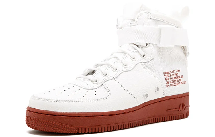 Nike SF Air Force 1 Mid ‘Red Ivory’ 917753-100