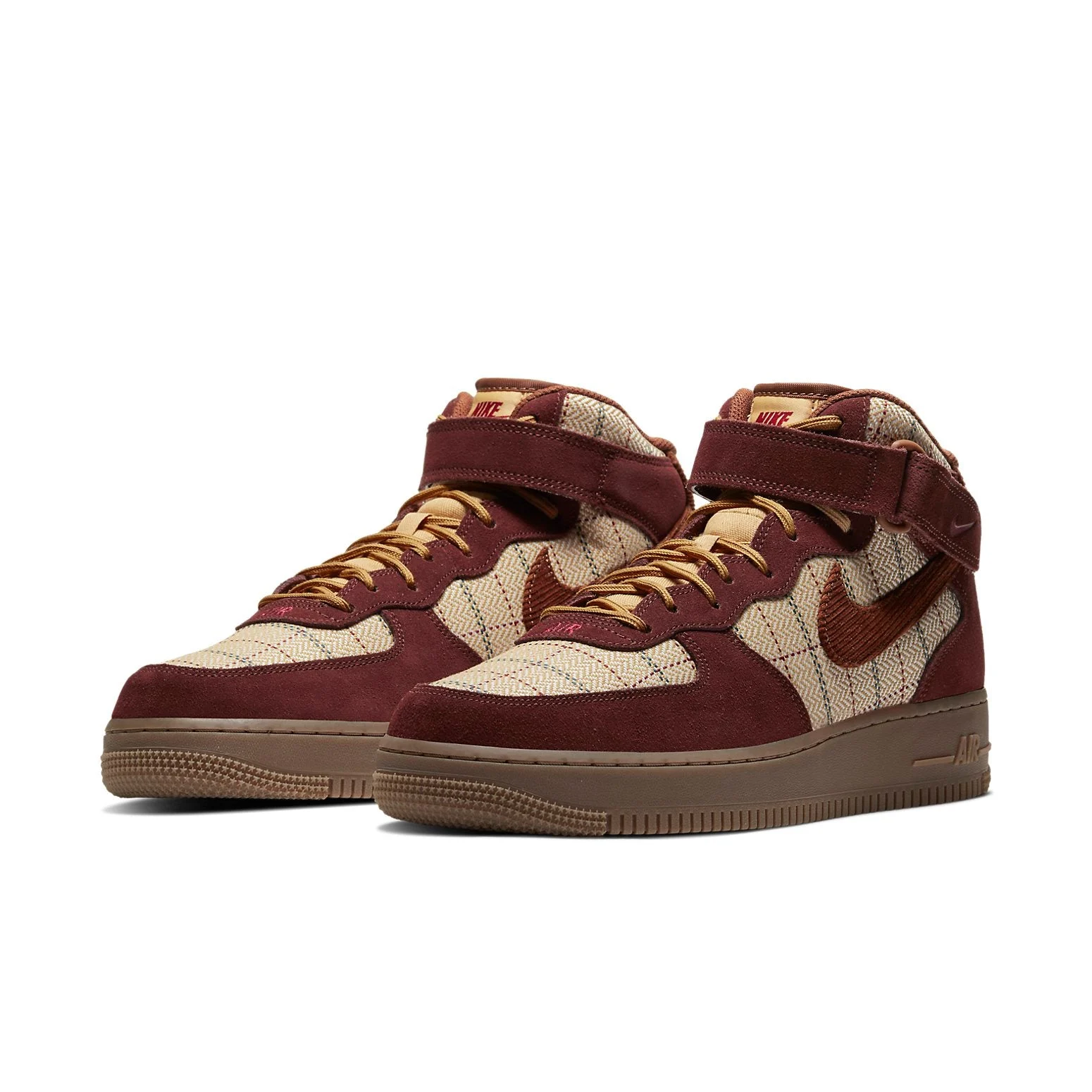 Alternative view of Nike Air Force 1 Mid ’07 LV8 ‘Gum Dark Brown’ CT1206-900