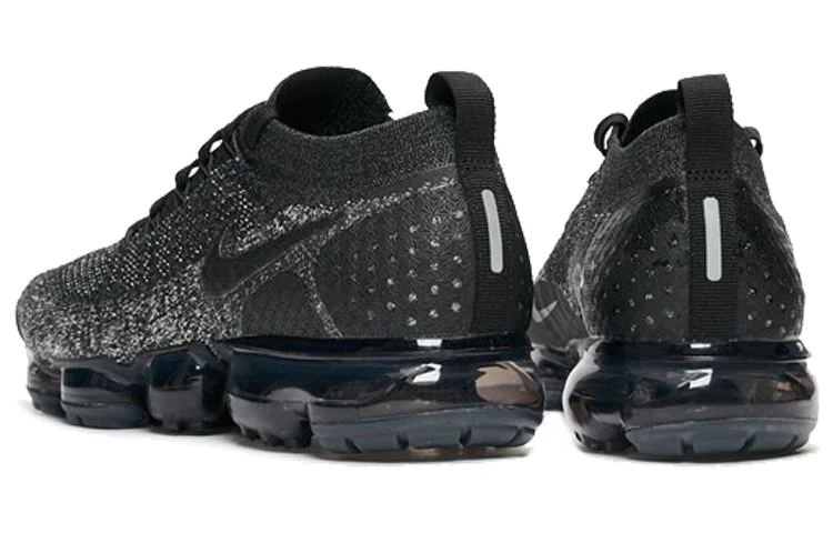 Alternative view of Nike Air VaporMax Flyknit 2 ‘Grey Black’ 942842-012