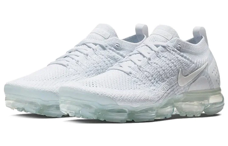 Alternative view of Nike Air VaporMax Flyknit 2 ‘Pure Platinum’ 942842-100