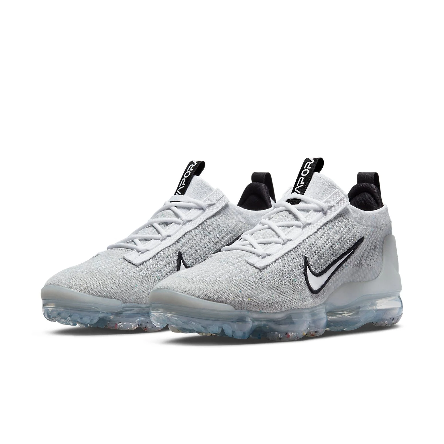Alternative view of Nike Air VaporMax 2021 Flyknit ‘Monochrome’ DH4084-100