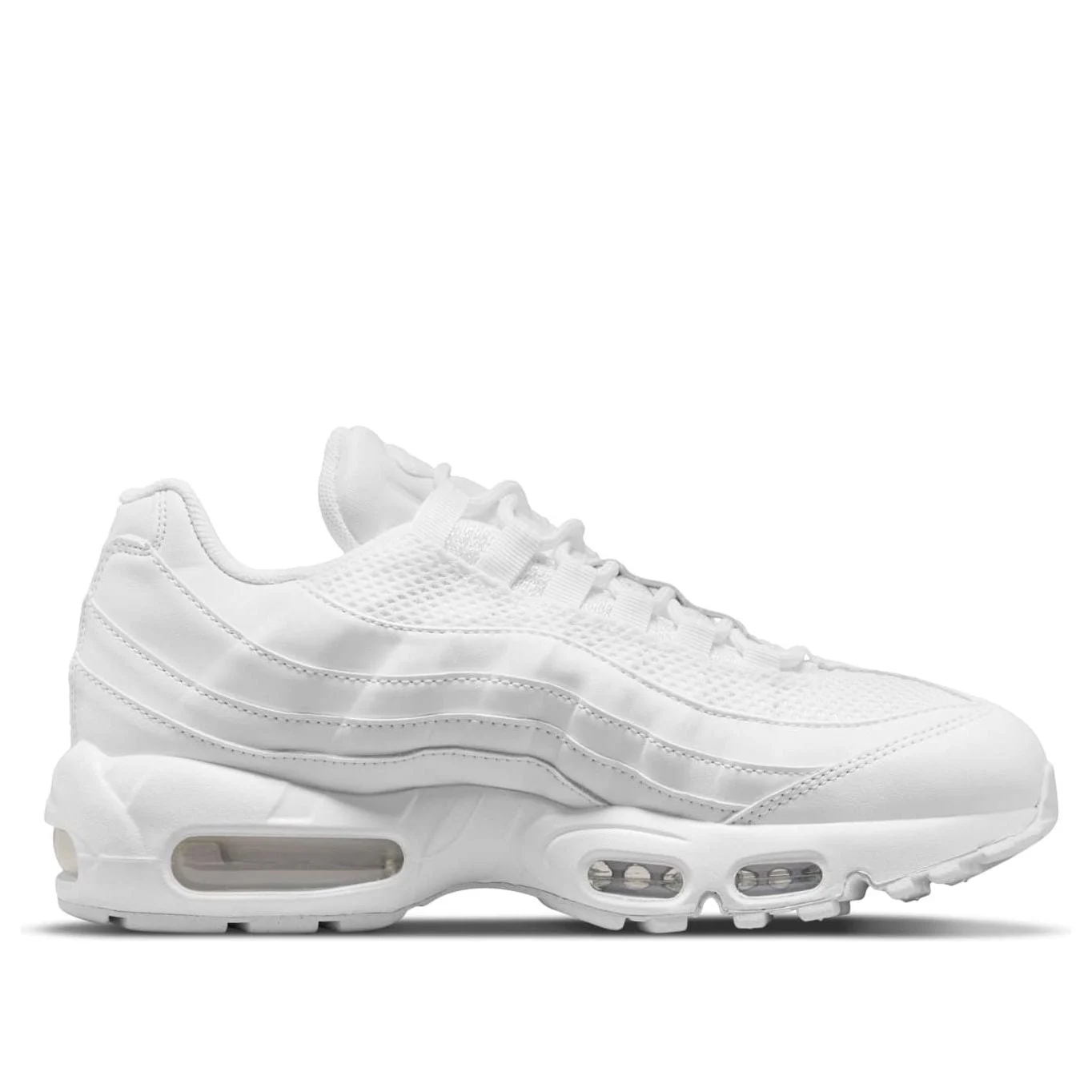 (WMNS) Nike Air Max 95 Next Nature ‘Triple White’ DH8015-100 - 图片 3