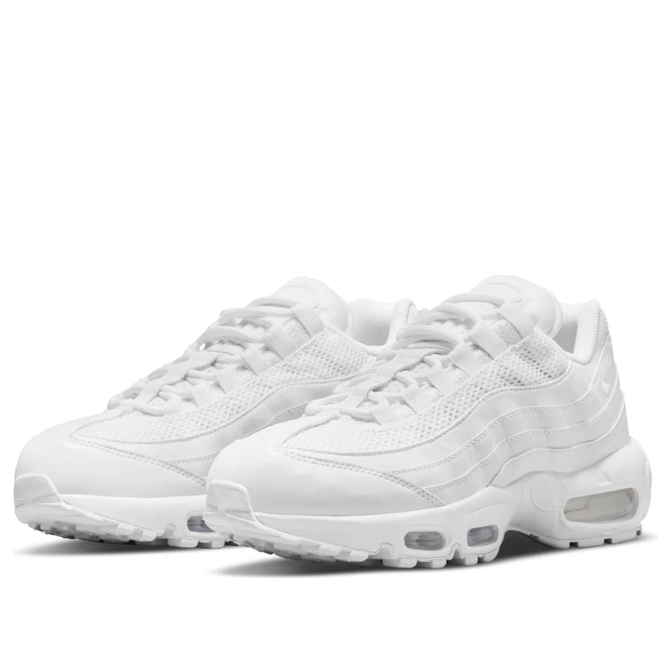 (WMNS) Nike Air Max 95 Next Nature ‘Triple White’ DH8015-100 - 图片 4