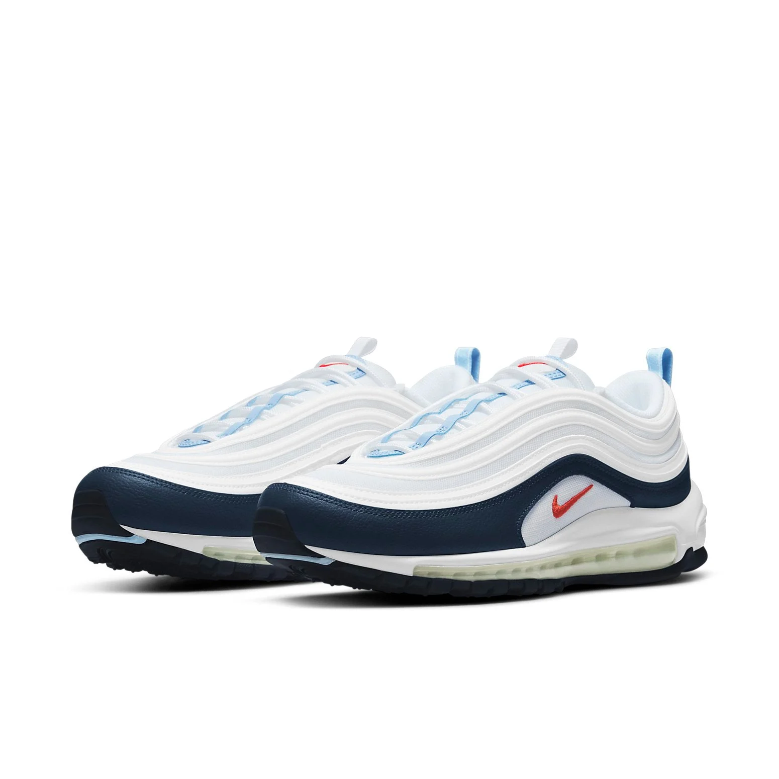Alternative view of Nike Air Max 97 ‘White Midnight Navy’ DM2824-100