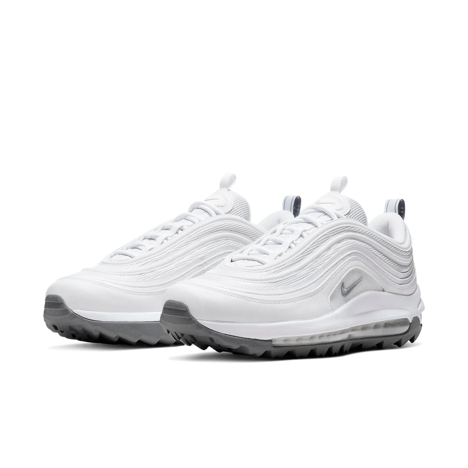 Alternative view of Nike Air Max 97 Golf ‘White Cool Grey’ CI7538-100