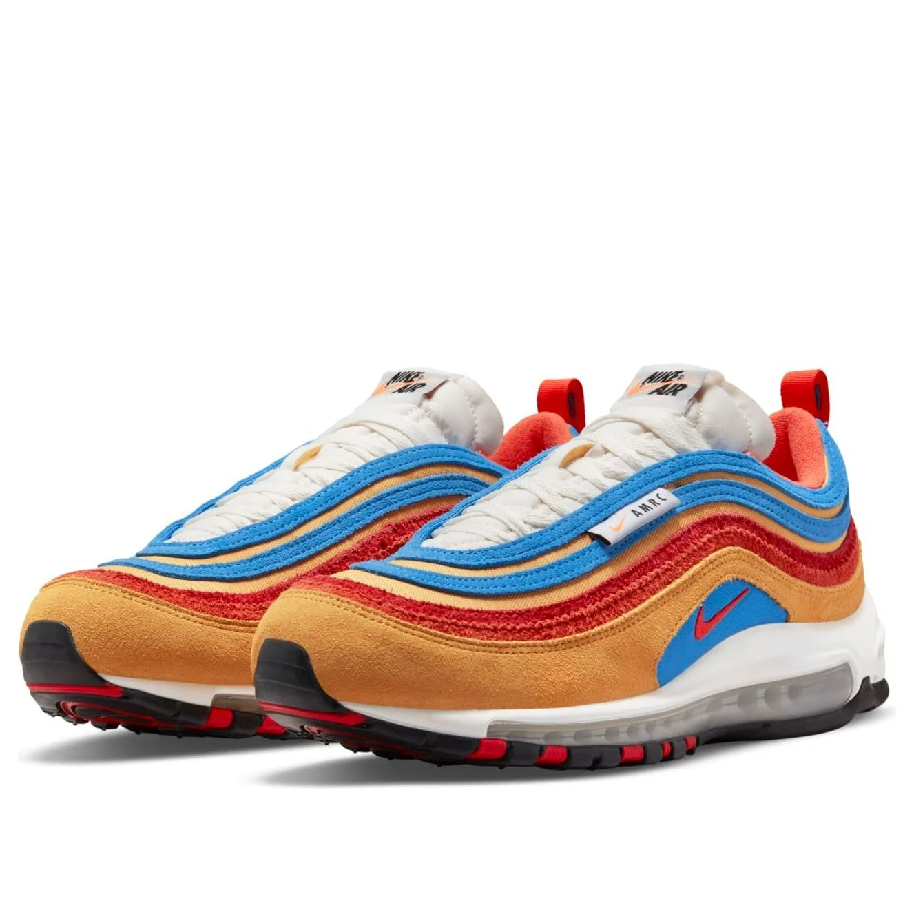 Alternative view of Nike Air Max 97 SE ‘Running Club – Pollen Orange’ DH1085-700