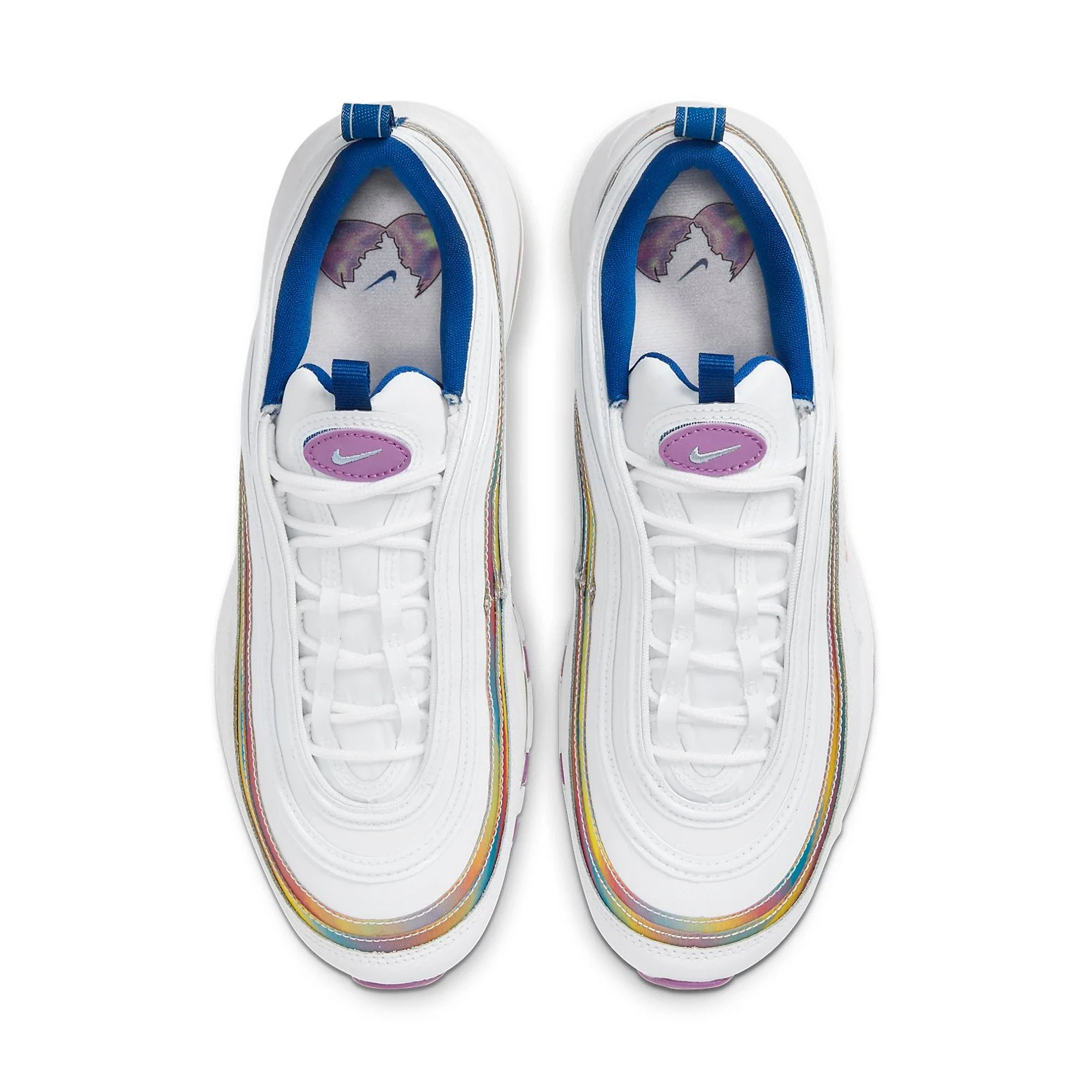 (WMNS) Nike Air Max 97 SE ‘White Iridescent Stripes’ CW2456-100 - 图片 3