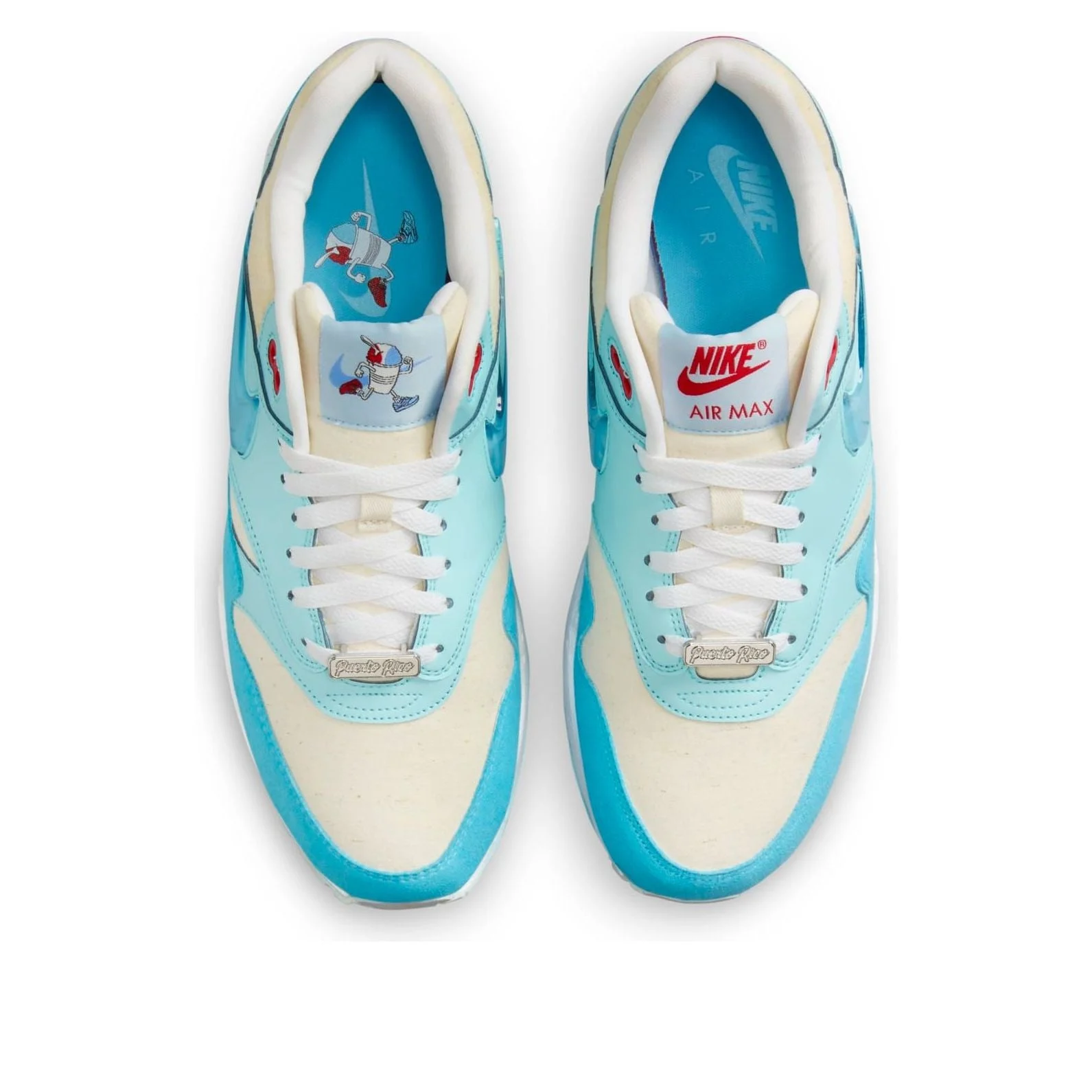 Alternative view of Nike Air Max 1 ‘Puerto Rican Day Blue Gale’ FD6955-400