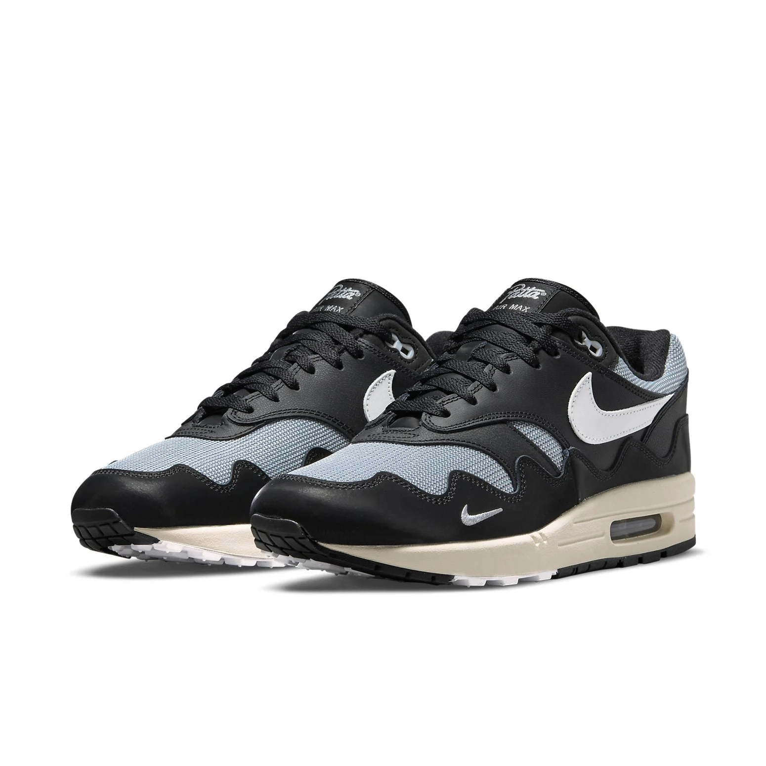 Alternative view of Nike x Patta Air Max 1 ‘Black’ DQ0299-001