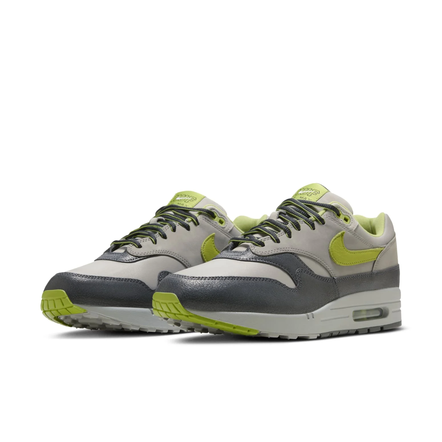 Nike x HUF Air Max 1 ‘Anthracite Medium Grey Pear’ HF3713-002