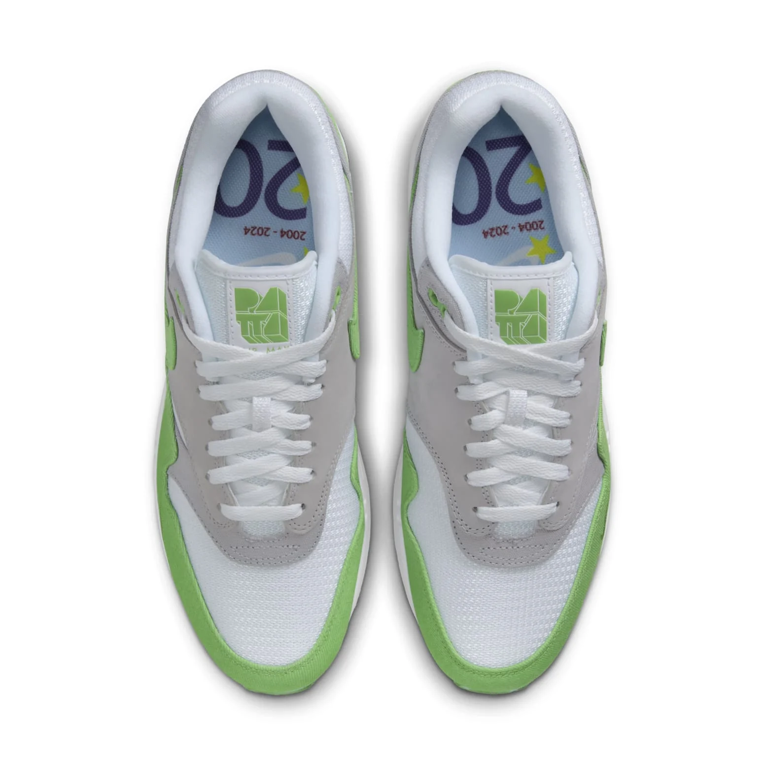 Alternative view of Nike x Patta Air Max 1 ’20th Anniversary Chlorophyll’ HF1012-300
