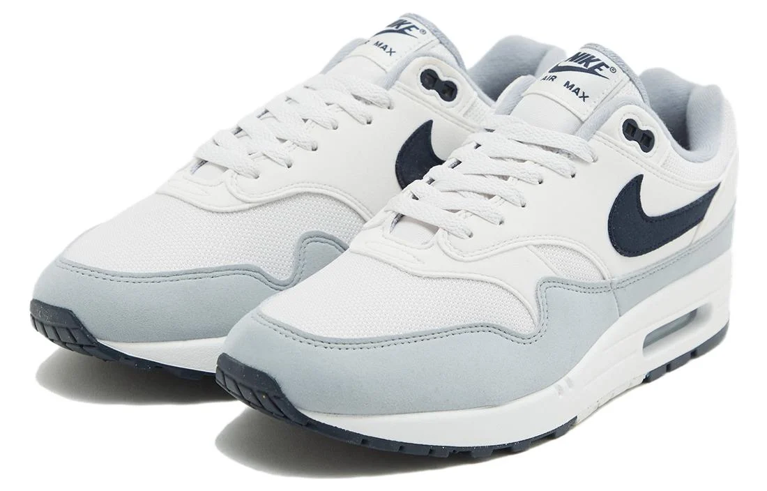 Alternative view of Nike Air Max 1 ‘Pure Platinum Dark Obsidian’ FD9082-002