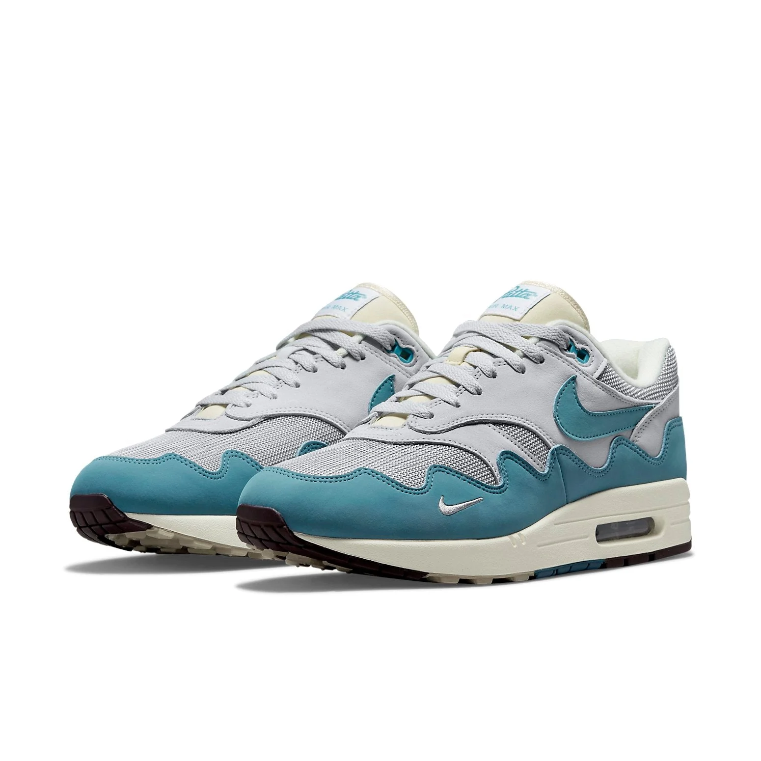 Alternative view of Nike x Patta Air Max 1 ‘Noise Aqua’ DH1348-004